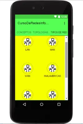 Curso De Redes Informaticas android App screenshot 2