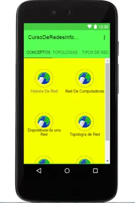 Curso De Redes Informaticas android App screenshot 4